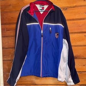 men’s vintage tommy hilifiger windbreaker
